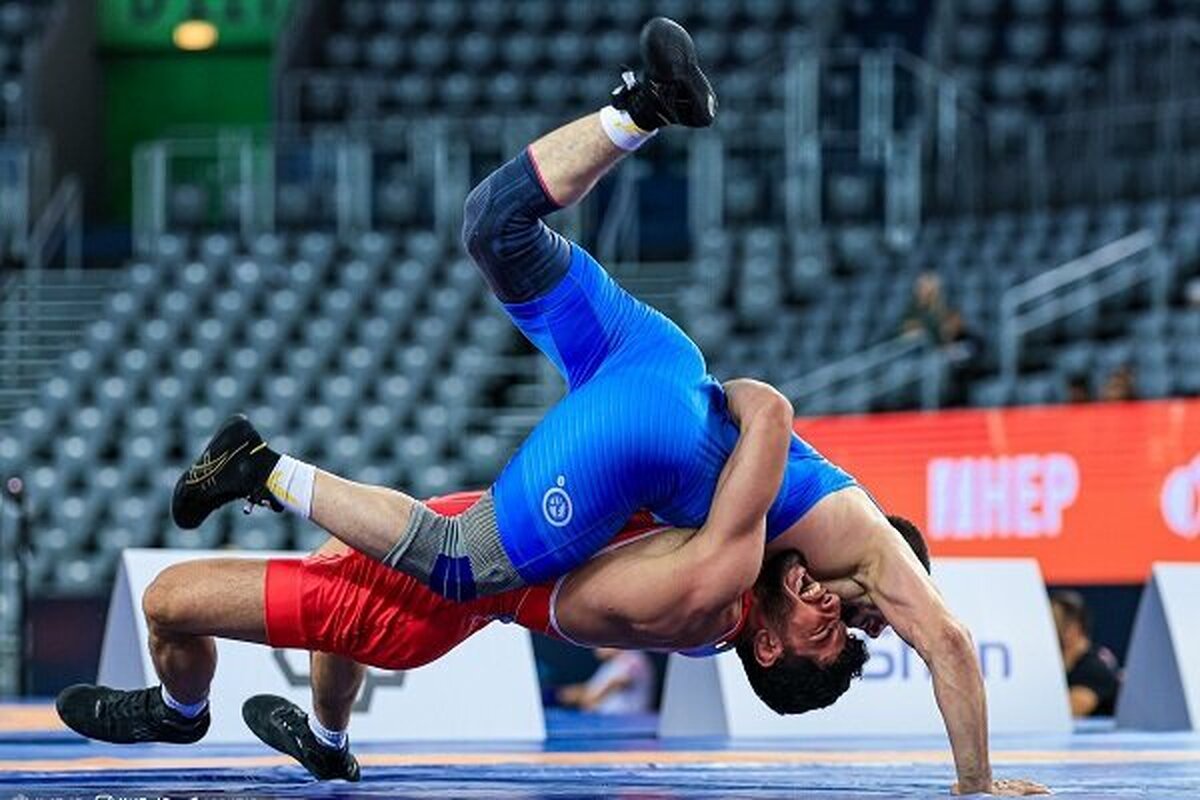 باشگاه خبرنگاران -اعضای تیم ملی کشتی فرنگی ایران راهی بیشکک شدند