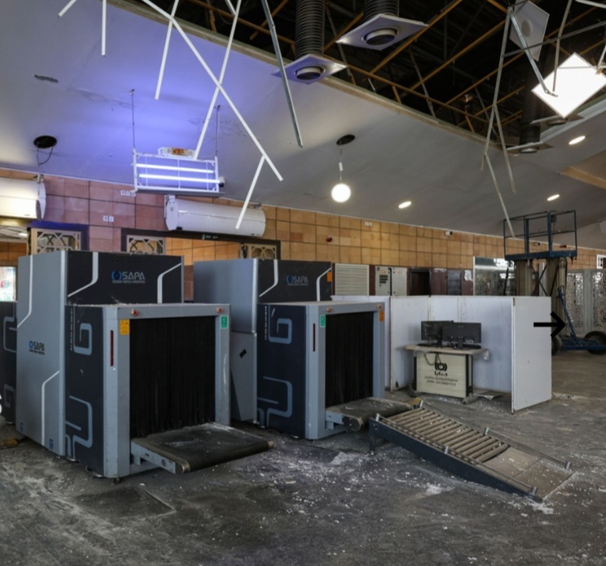 باشگاه خبرنگاران -حمله هوایی به پایانه مرزی شلمچه