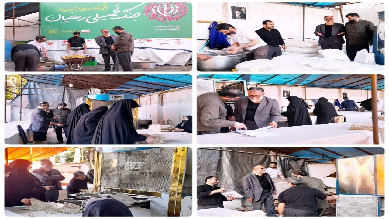 میدان داری مواکب اربعین حسینی گیلان در قرار های شبانه + عکس و فیلم