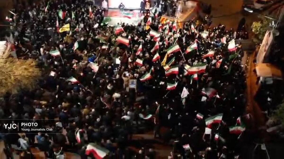 باشگاه خبرنگاران -اجتماع‌ مردمی‌ جنوب‌ شهر خرم‌آباد + فیلم