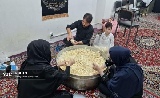 میدان داری مواکب اربعین حسینی گیلان در قرار های شبانه + عکس و فیلم