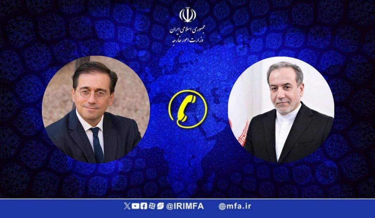 باشگاه خبرنگاران -قدردانی عراقچی از مواضع اصولی و شرافتمندانه اسپانیا در مخالفت با تجاوز نظامی به ایران