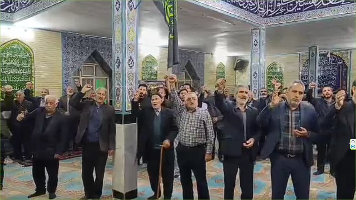 باشگاه خبرنگاران -آیین سوگواری اربعین رهبر شهید انقلاب اسلامی در روستای همدانک بهارستان + فیلم