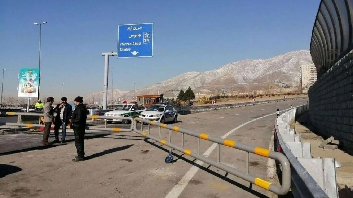 باشگاه خبرنگاران -جاده چالوس و آزادراه تهران-شمال یکطرفه شد