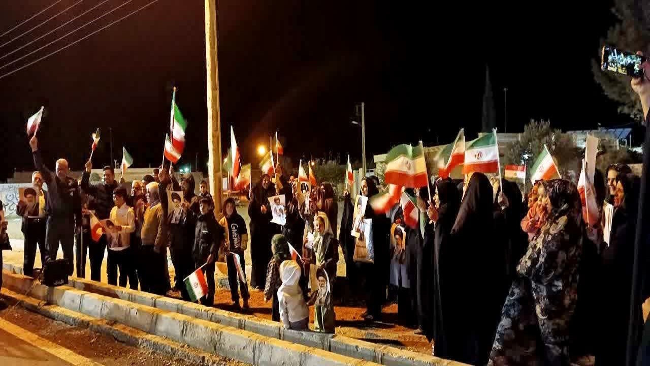 تصاویری از اجتماع پرشور اهالی دهستان ده محمد در مراسم چهلم رهبر شهید