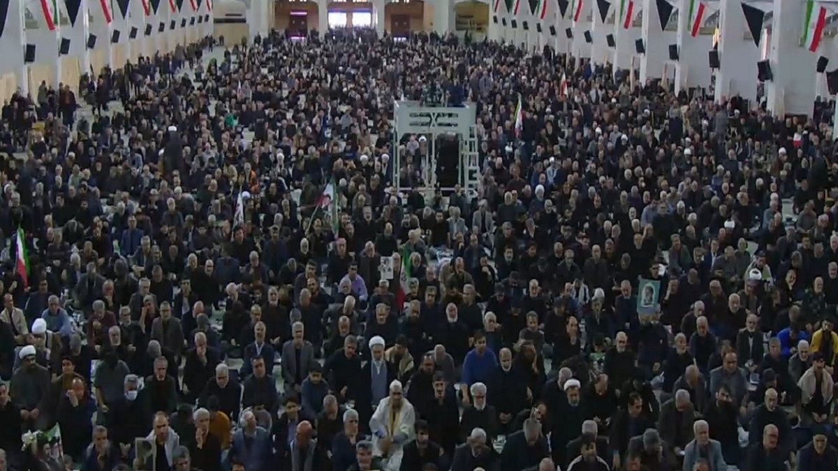 باشگاه خبرنگاران -مراسم بزرگداشت چهلمین روز شهادت قائد امت اسلامی در تبریز