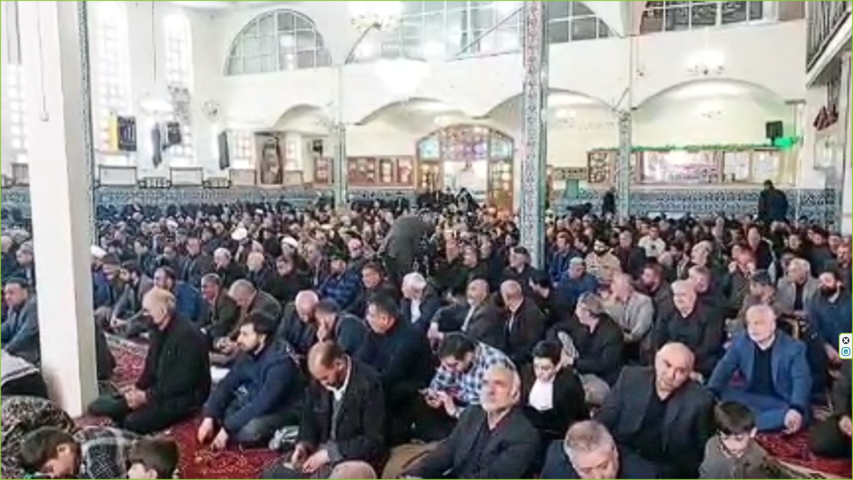 باشگاه خبرنگاران -برگزاری نماز جمعه شهرستان اهر در قاب دوربین شهروندخبرنگار