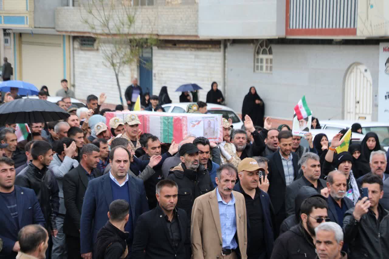 برگزاری آیین تشییع پیکر مطهر شهید مدافع وطن در ارومیه