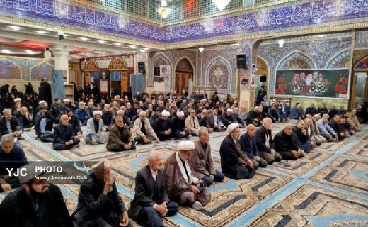 مراسم شهدای روحانی در آستانه اشرفیه + تصاویر