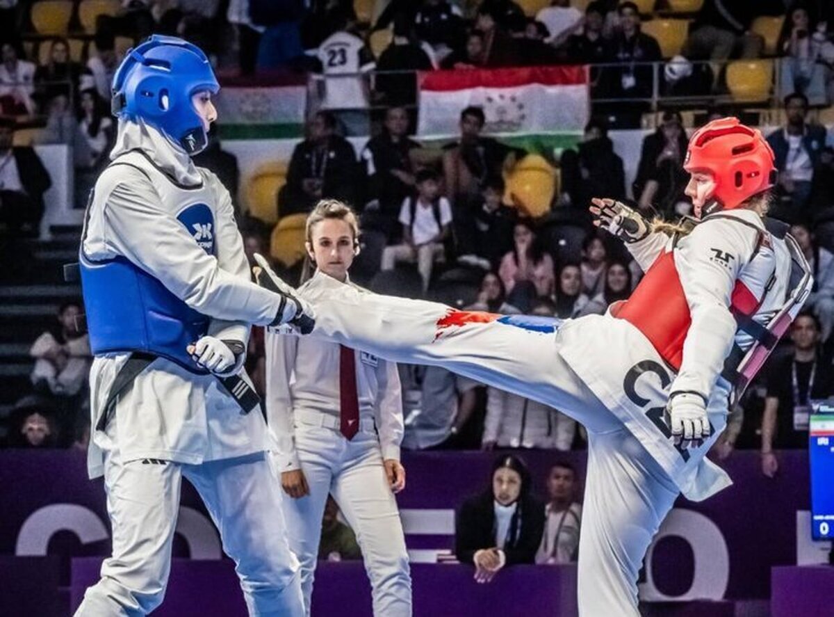 باشگاه خبرنگاران -حذف هر ۳ تکواندوکار ایران در روز پایانی نوجوانان جهان
