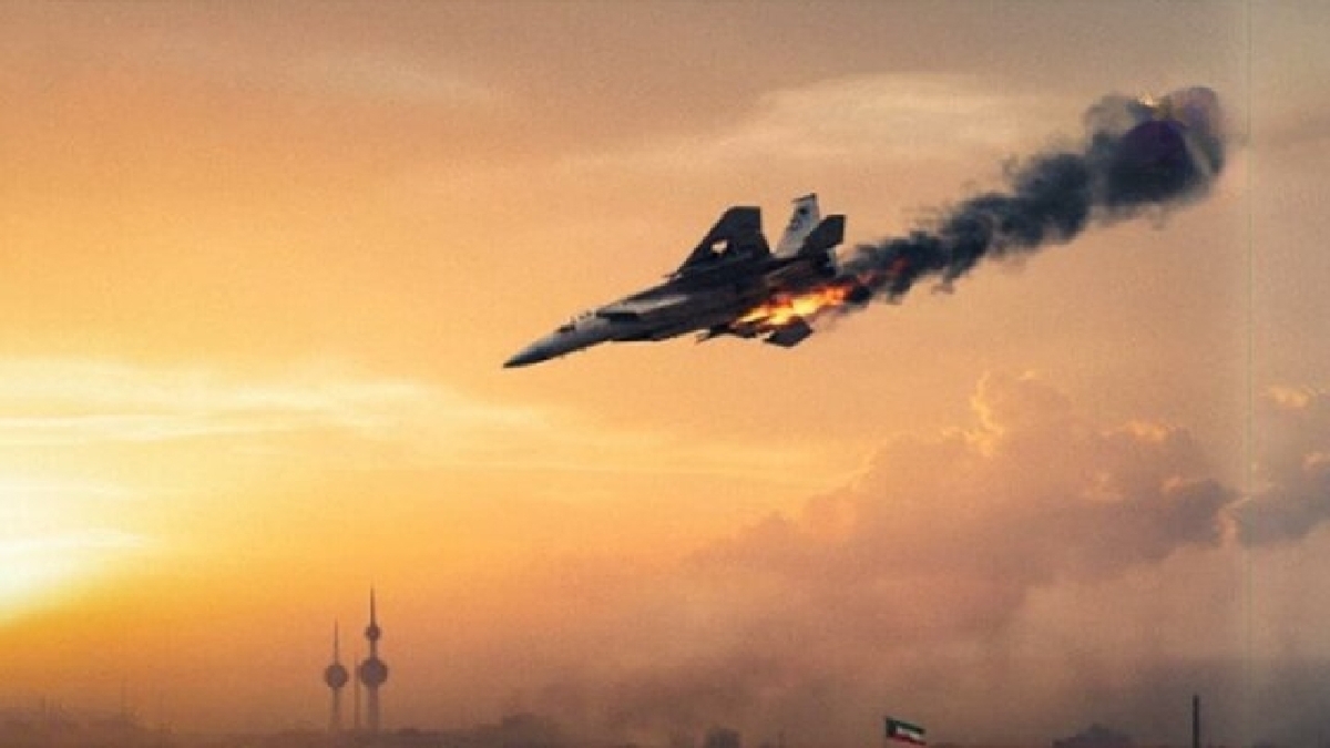 باشگاه خبرنگاران -هدف قرار گرفتن یک جنگنده‌ی آمریکایی دیگر