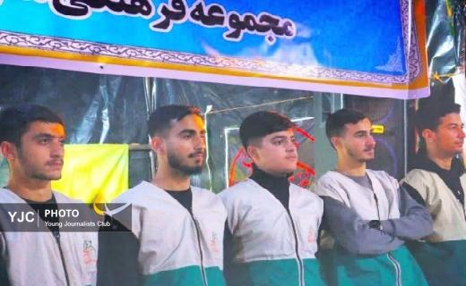 میدان داری نوجوانان خدمت رضوی شهرستان خمام در جنگ رمضان + عکس و فیلم
