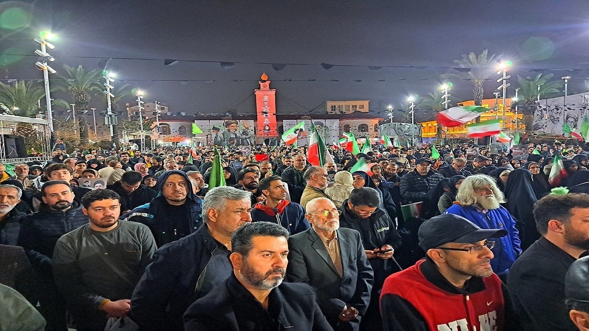 باشگاه خبرنگاران -بیست و نهمین شب خونخواهی رهبر شهید انقلاب در رشت + فیلم