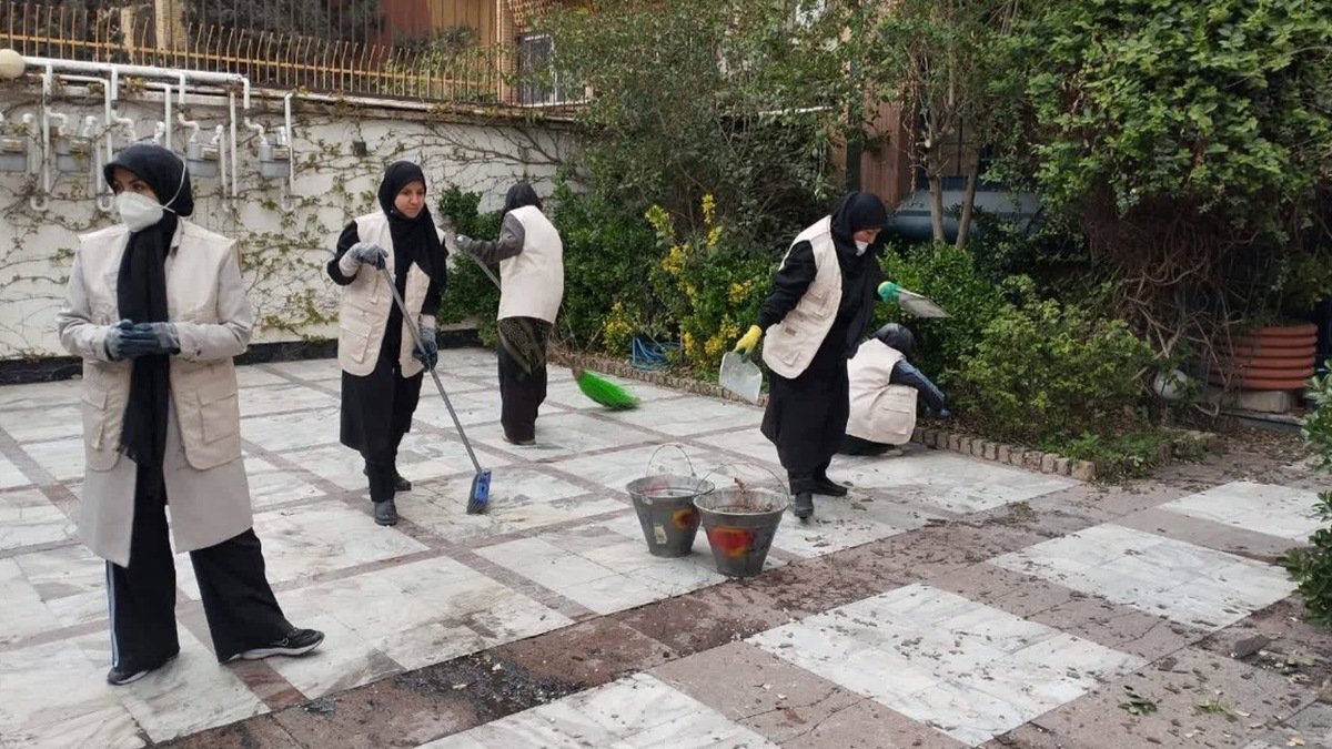 باشگاه خبرنگاران -مشارکت خادمیاران جهادی در پاکسازی بیش از ۲ هزار واحد مسکونی آسیب‌دیده
