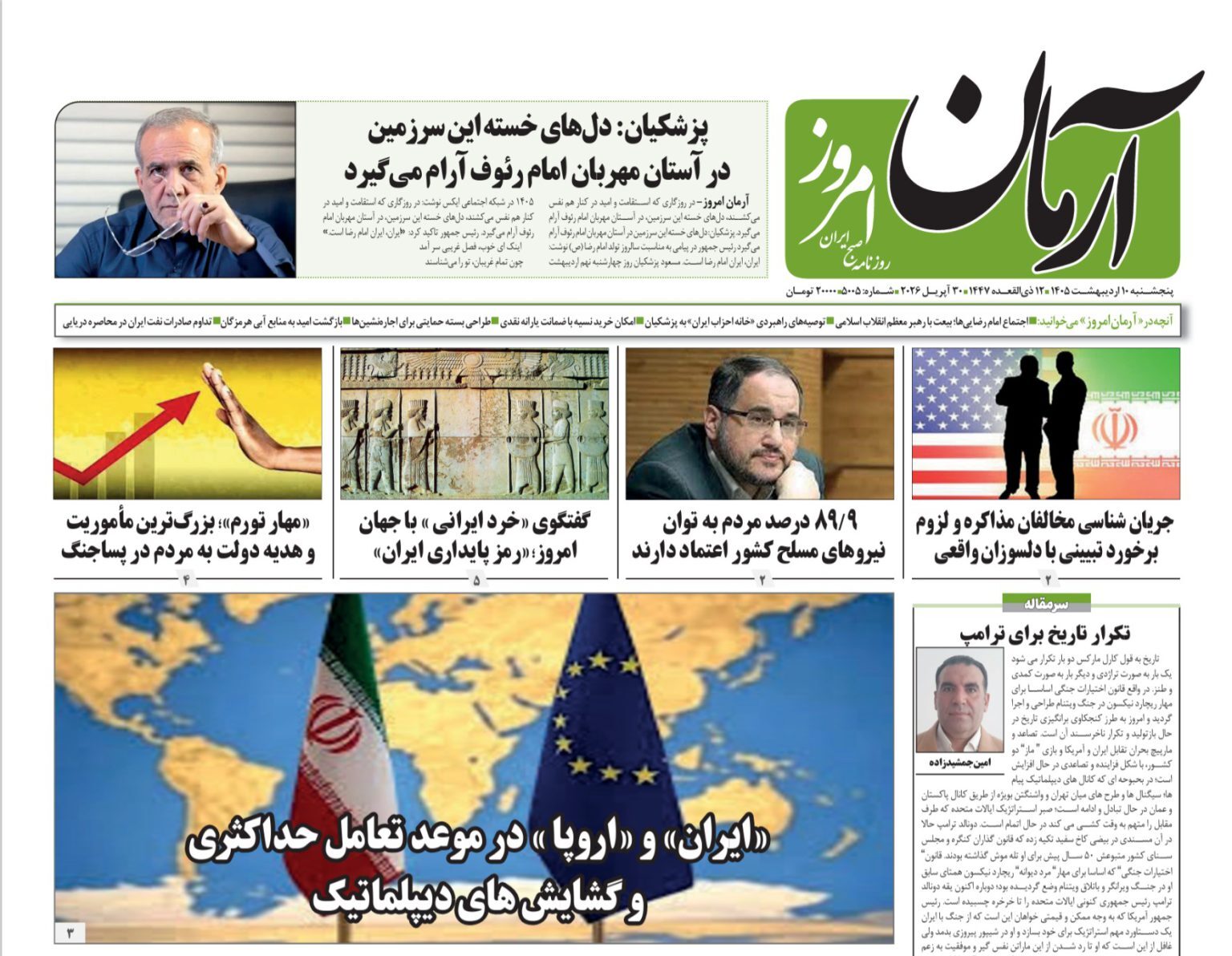 آرمان امروز