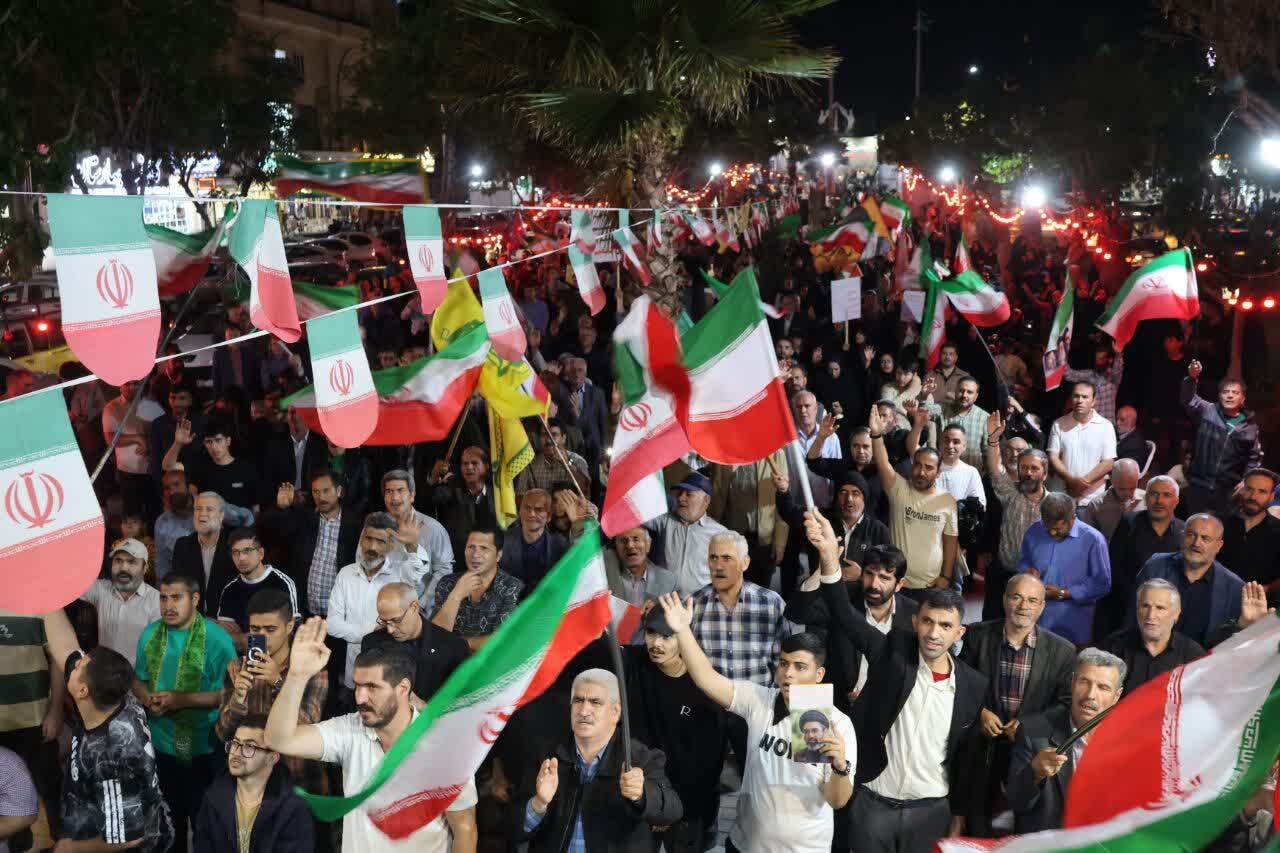 شصت&zwnj;ودومین اجتماع مردمی بخش گلستان و اقامه نماز استغاثه
