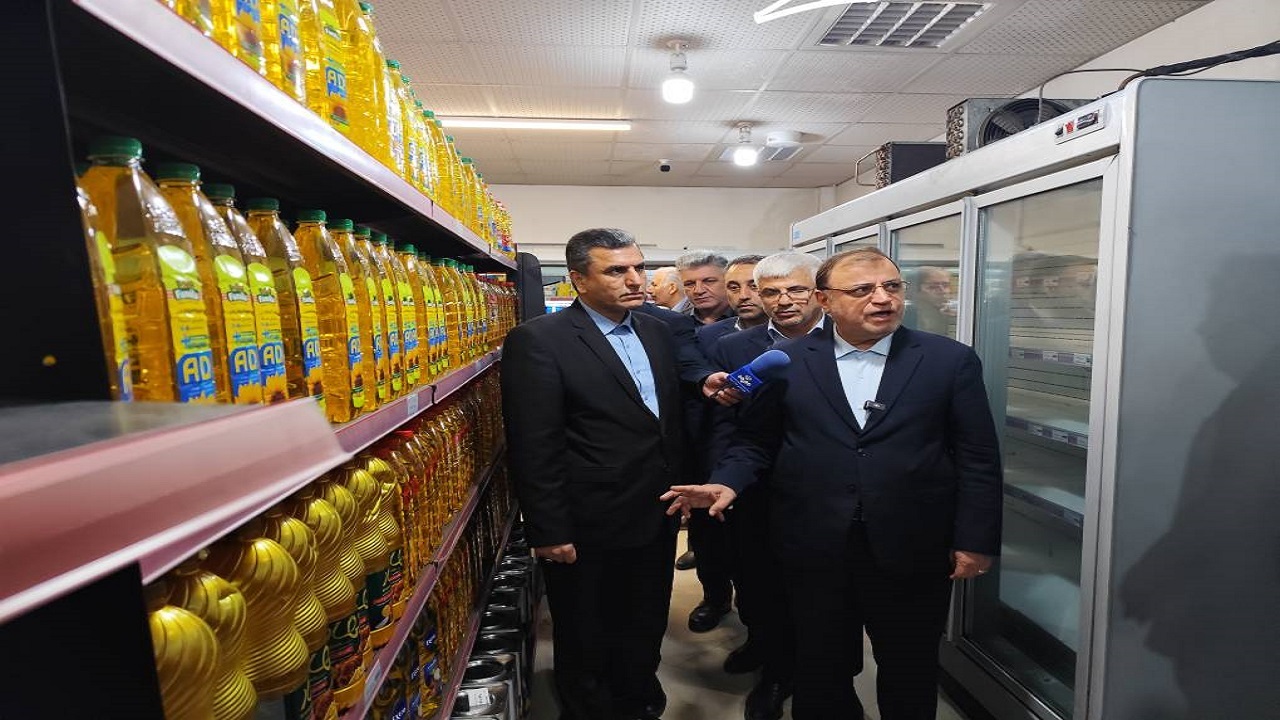 بازدید استاندار گلستان از بازار گرگان