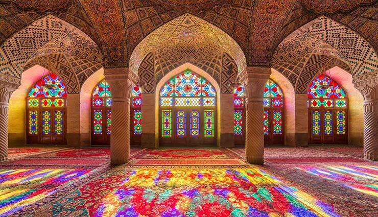 ساعت کار مسجد نصیرالملک شیراز افزایش می‌یابد