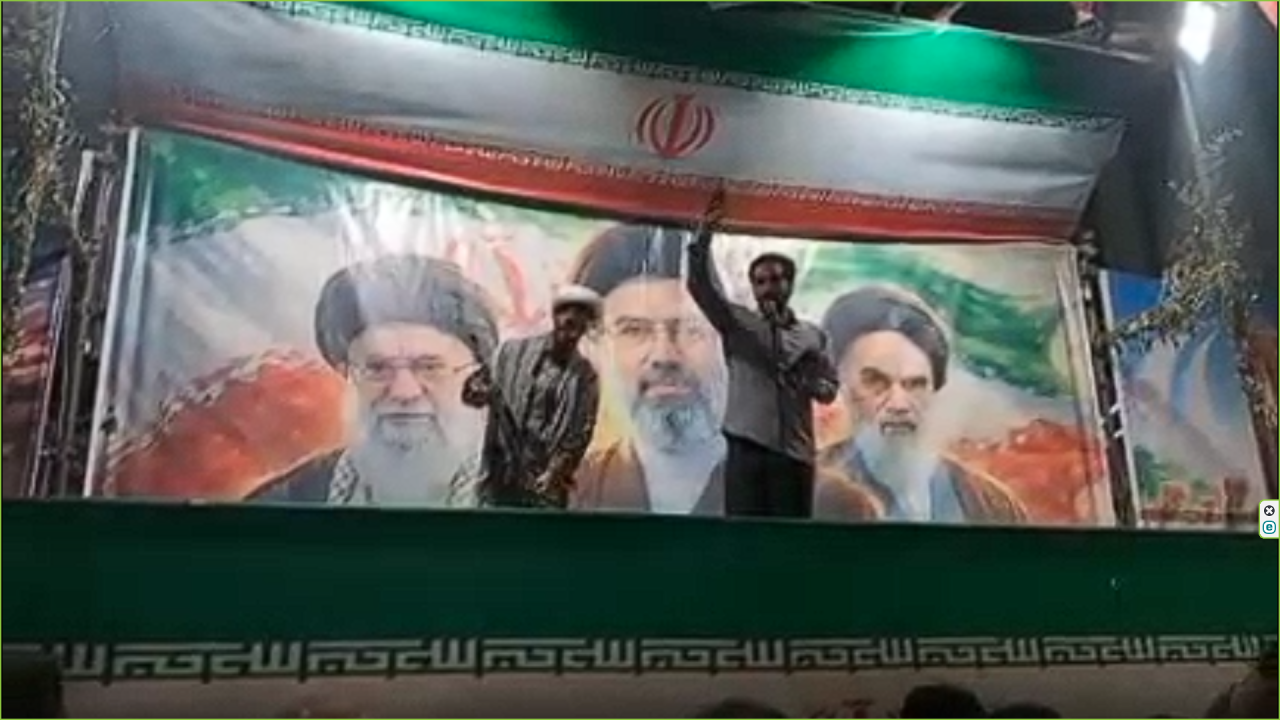 فیلمی از رجز خوانی دانشجوی خرم آبادی در تجمع شبانه اقتدار و مقاومت