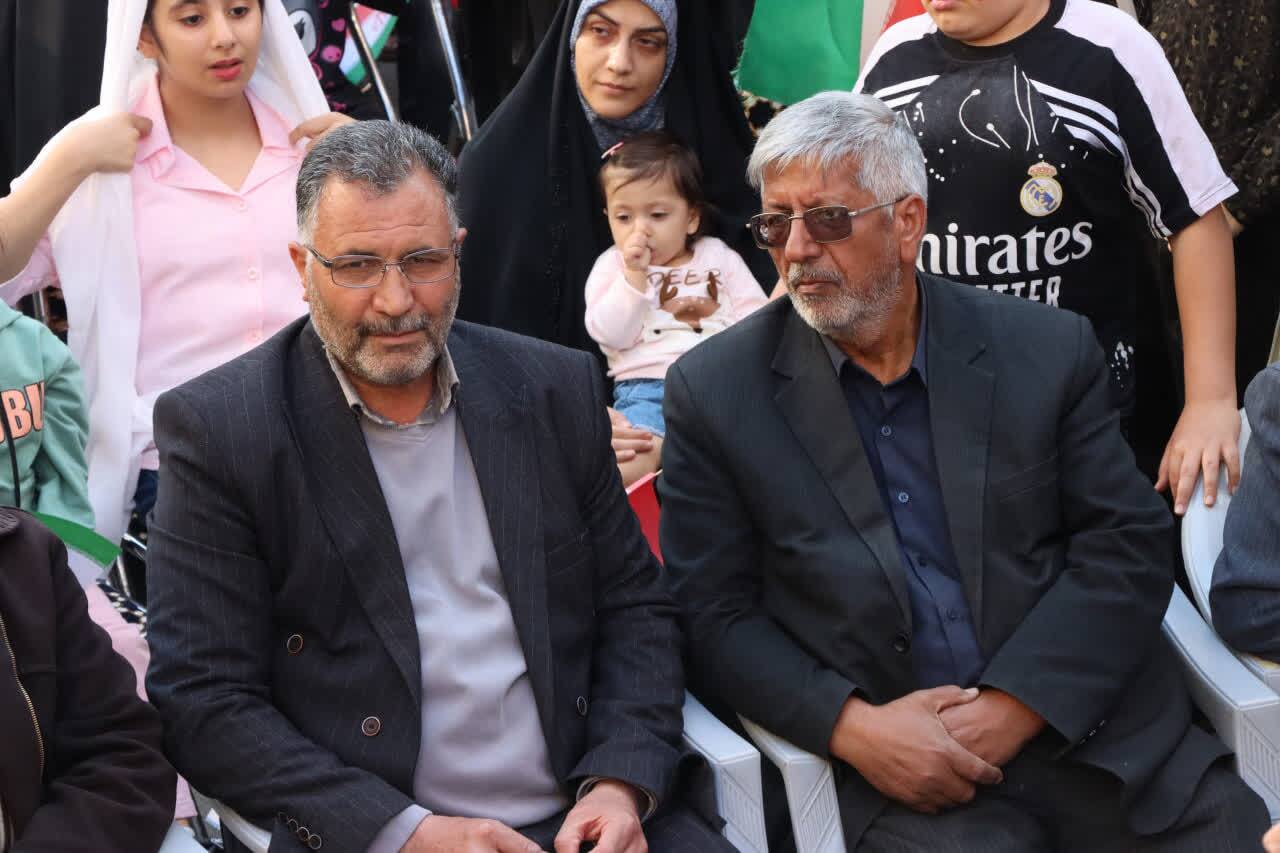 تجدید میثاق دختران روستای همدانک با آرمان&zwnj;های انقلاب اسلامی