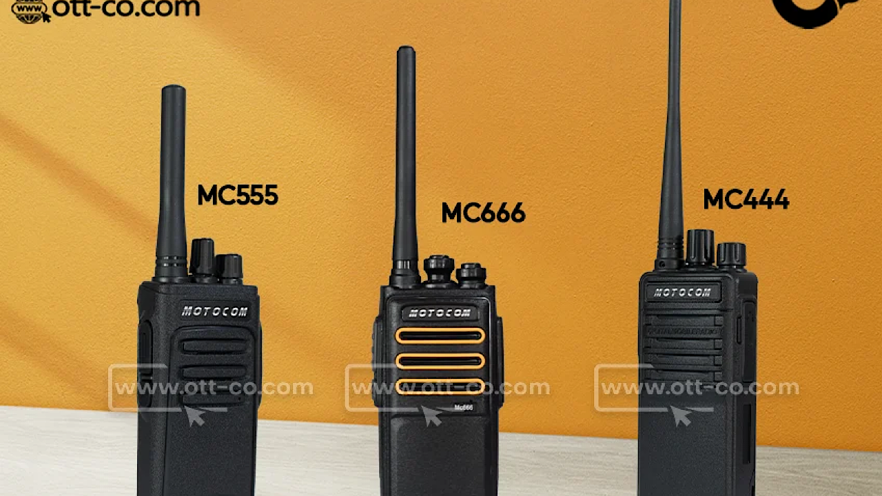 خرید و قیمت بی‌سیم ارزان موتوکام MC444 MC555 MC666