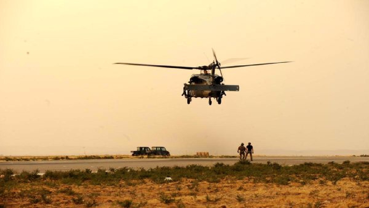 مرزبانی که بالگرد آمریکایی را به رگبار بست + فیلم