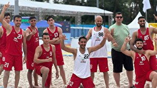 بازی‌ها آسیایی ساحلی سانیا؛ برتری هندبالیست‌های  ایران مقابل سریلانکا