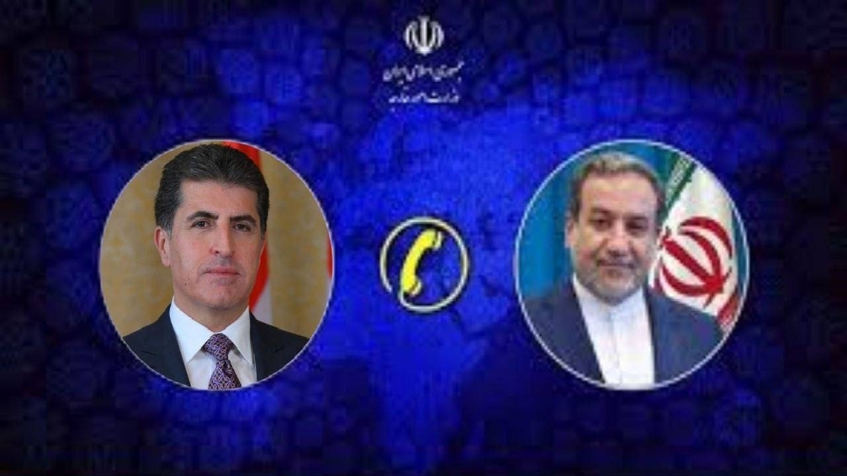 باشگاه خبرنگاران -تماس تلفنی رئیس اقلیم کردستان عراق با وزیر خارجه کشورمان
