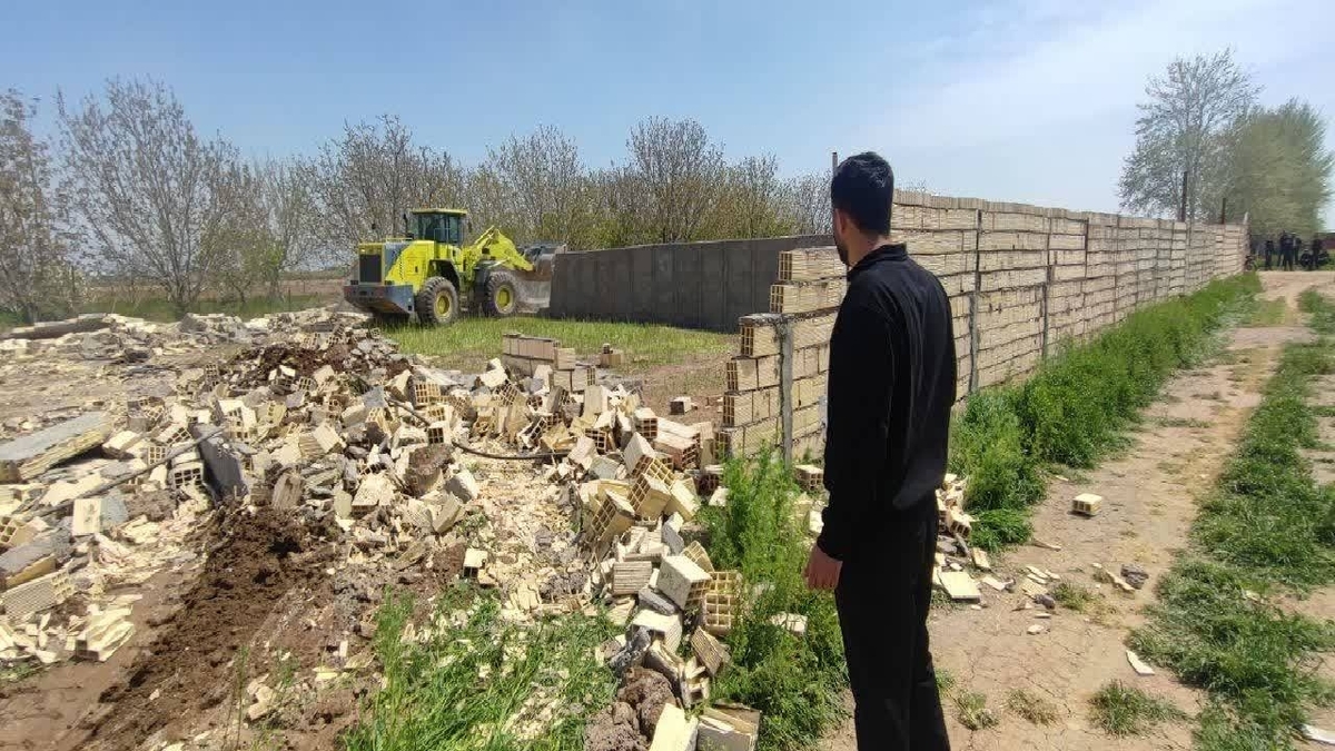 باشگاه خبرنگاران -آزادسازی ۴ هکتار اراضی کشاورزی شهرستان البرز