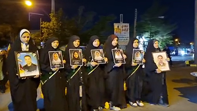 برگزاری رزمایش بزرگ و حماسی شیرزنان و دختران جانفدا‌ی آران و بیدگل + فیلم