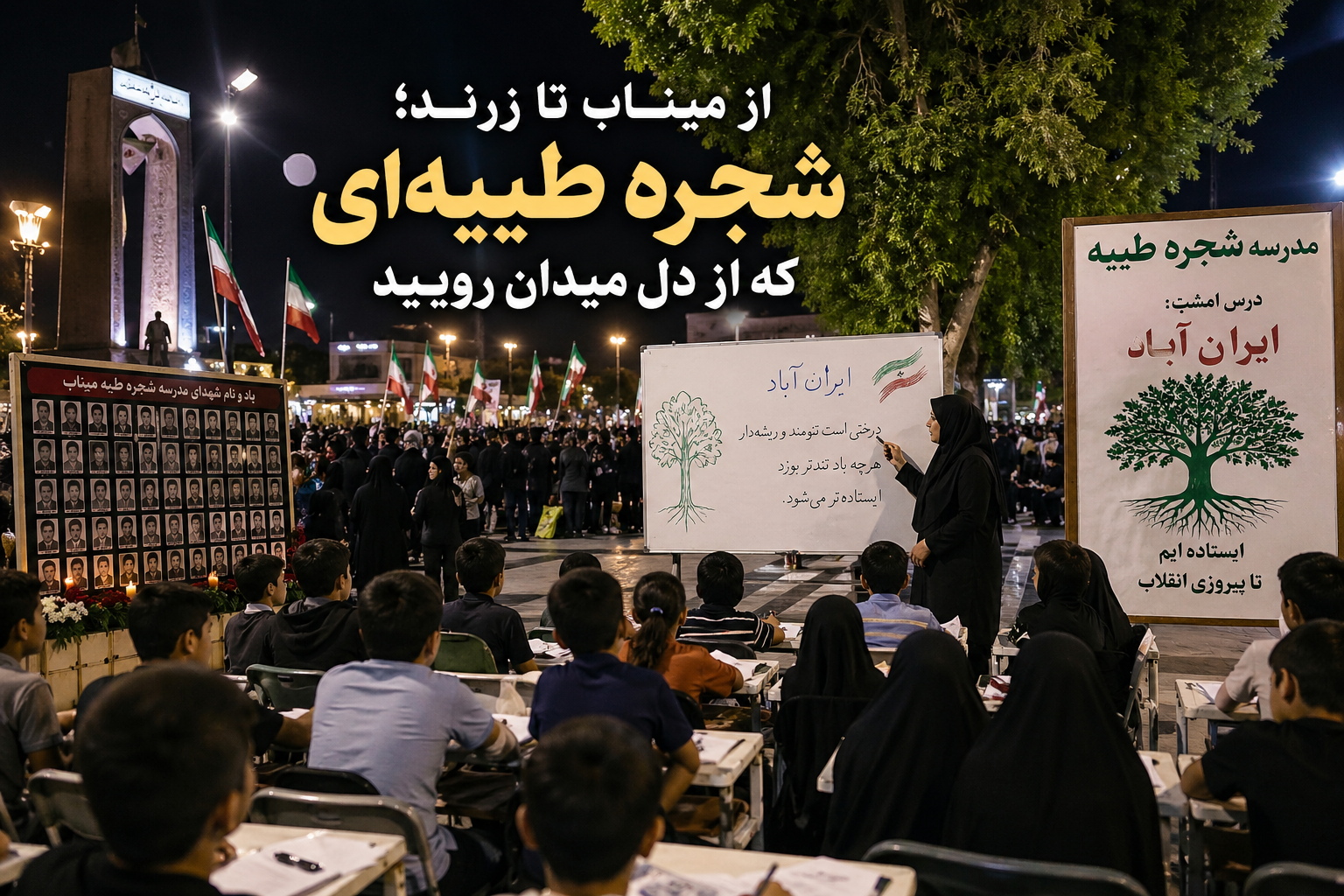 از میناب تا زرند؛ شجره طیبه&zwnj;ای که از دل میدان رویید