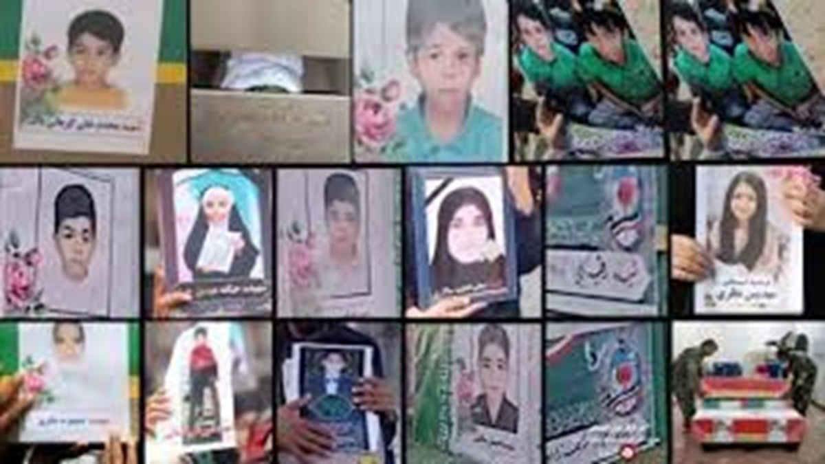 پاره کردن عکس‌های ترامپ و نتانیاهو در مراسم یادبود دانش‌آموزان میناب در ترکیه + فیلم