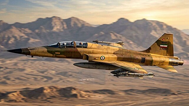 درخشش جنگنده ایرانی + فیلم