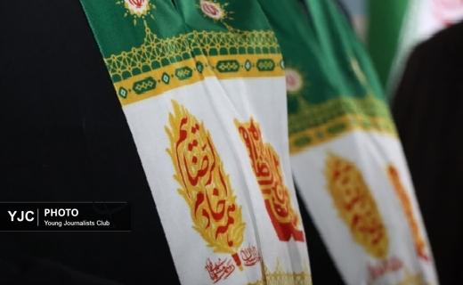 آیین استقبال از خدام رضوی در ضیابر+ تصاویر