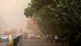 رگبار و وزش باد شدید در تهران
