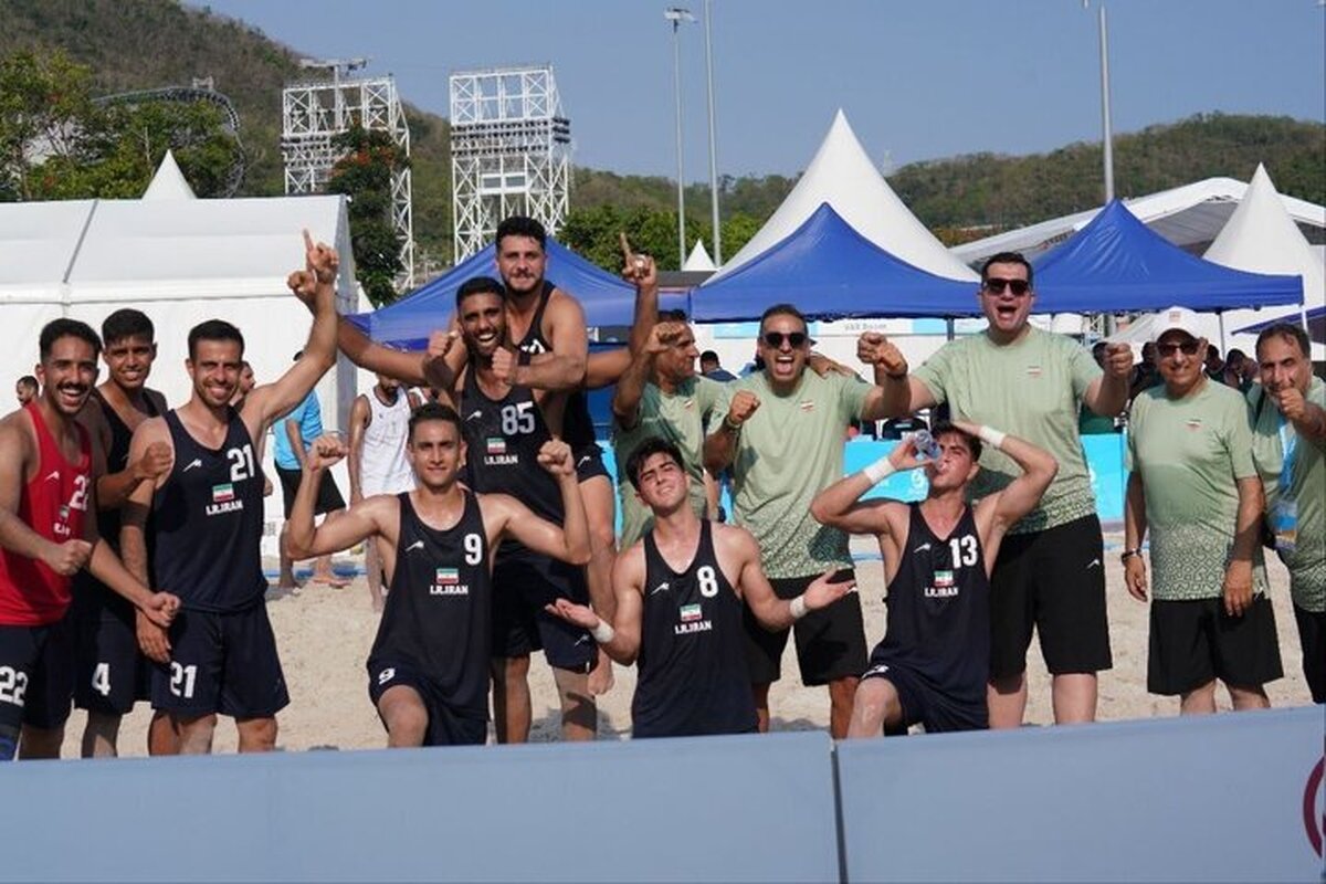 باشگاه خبرنگاران -طلای بازی‌های ساحلی آسیایی برای هندبال ایران