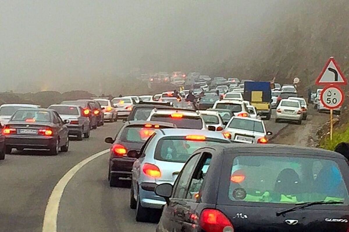 باشگاه خبرنگاران -تردد در مسیر جنوب به شمال جاده چالوس و آزادراه تهران - شمال یکطرفه شد