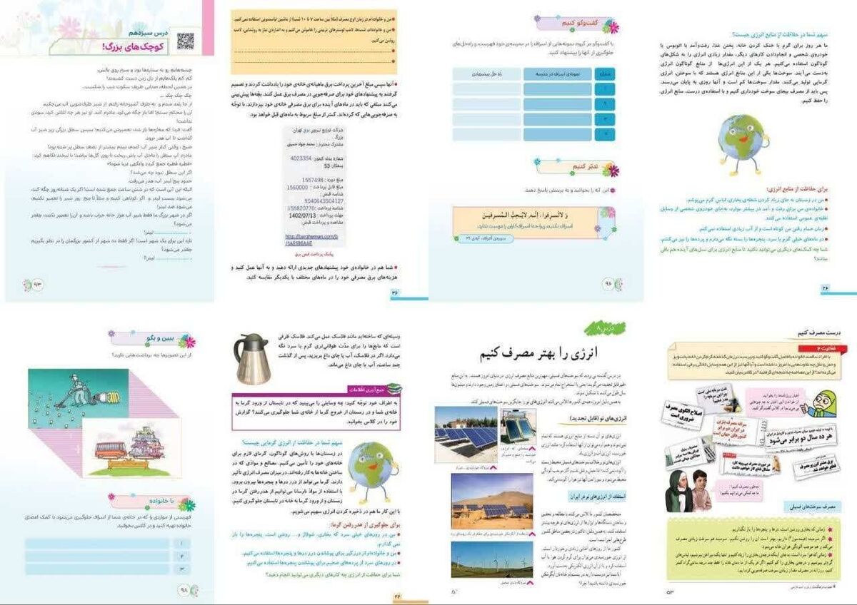 باشگاه خبرنگاران -گنجانده شدن آموزش صرفه‌جویی و اصلاح الگوی مصرف در کتاب‌های درسی