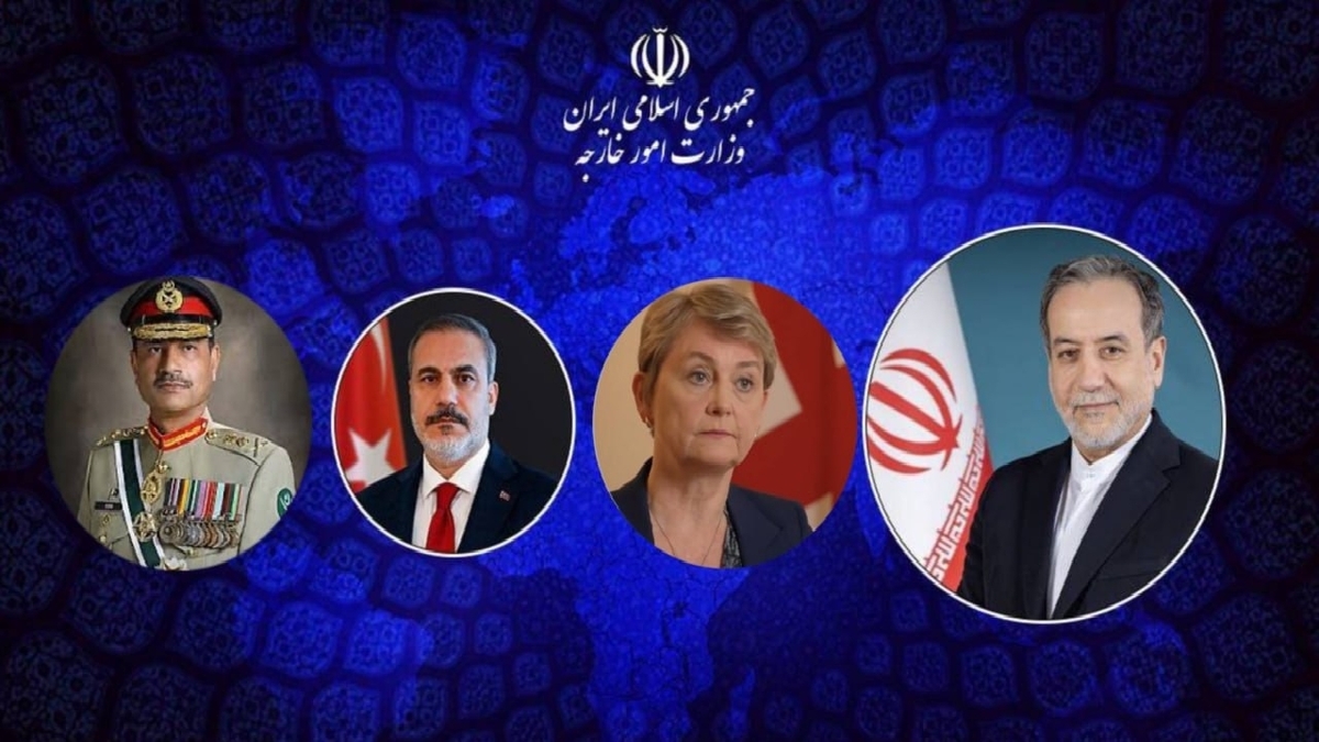 باشگاه خبرنگاران -تماس‌های تلفنی عراقچی با وزرای خارجه انگلیس و ترکیه و فرمانده ارتش پاکستان