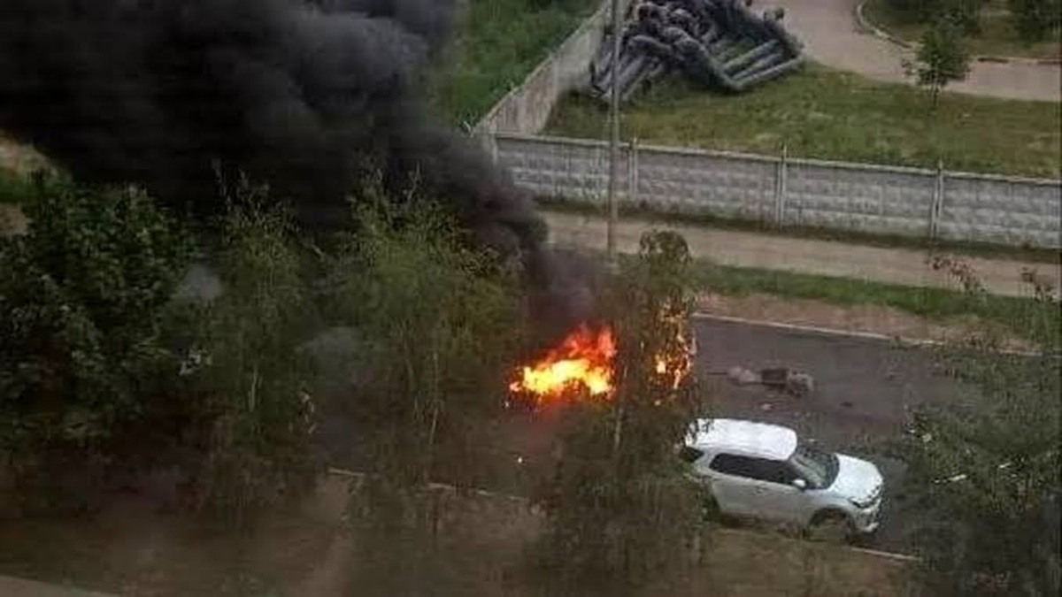 وقوع ۲ انفجار در نزدیکی محل اقامت مکرون در دمشق + فیلم