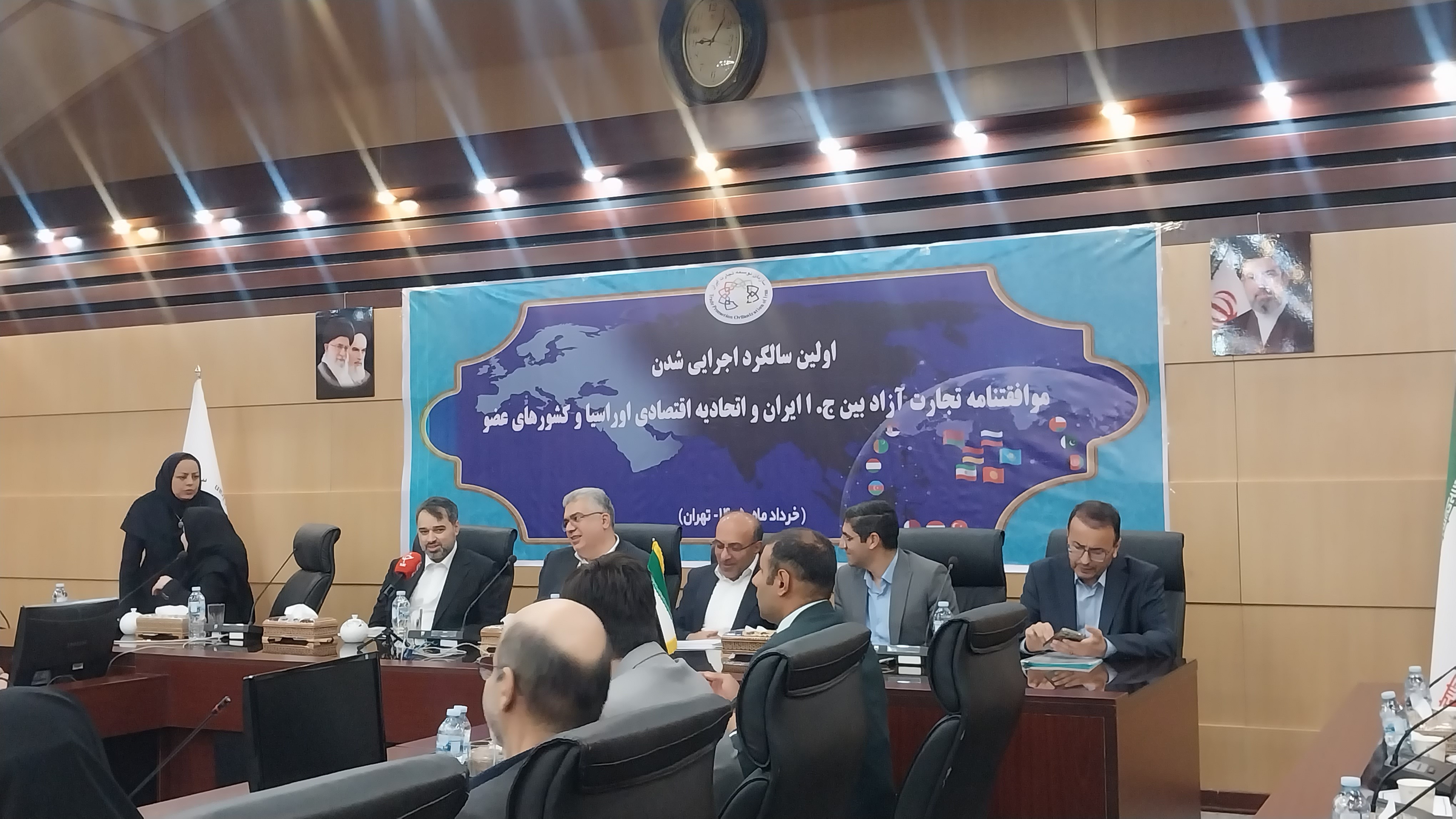 رشد ۲۲ درصدی حجم تجارت با موافقتنامه تجارت آزاد میان ایران و اتحادیه اقتصادی اوراسیا محقق شد