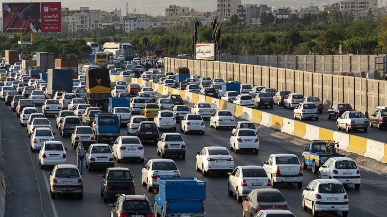 ترافیک سنگین در برخی محورهای تهران و شمال