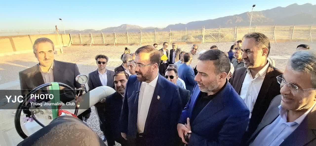 بهره‌برداری از پروژه ۵ هزار میلیارد ریالی گازرسانی به شهرک صنعتی سروستان ۲
