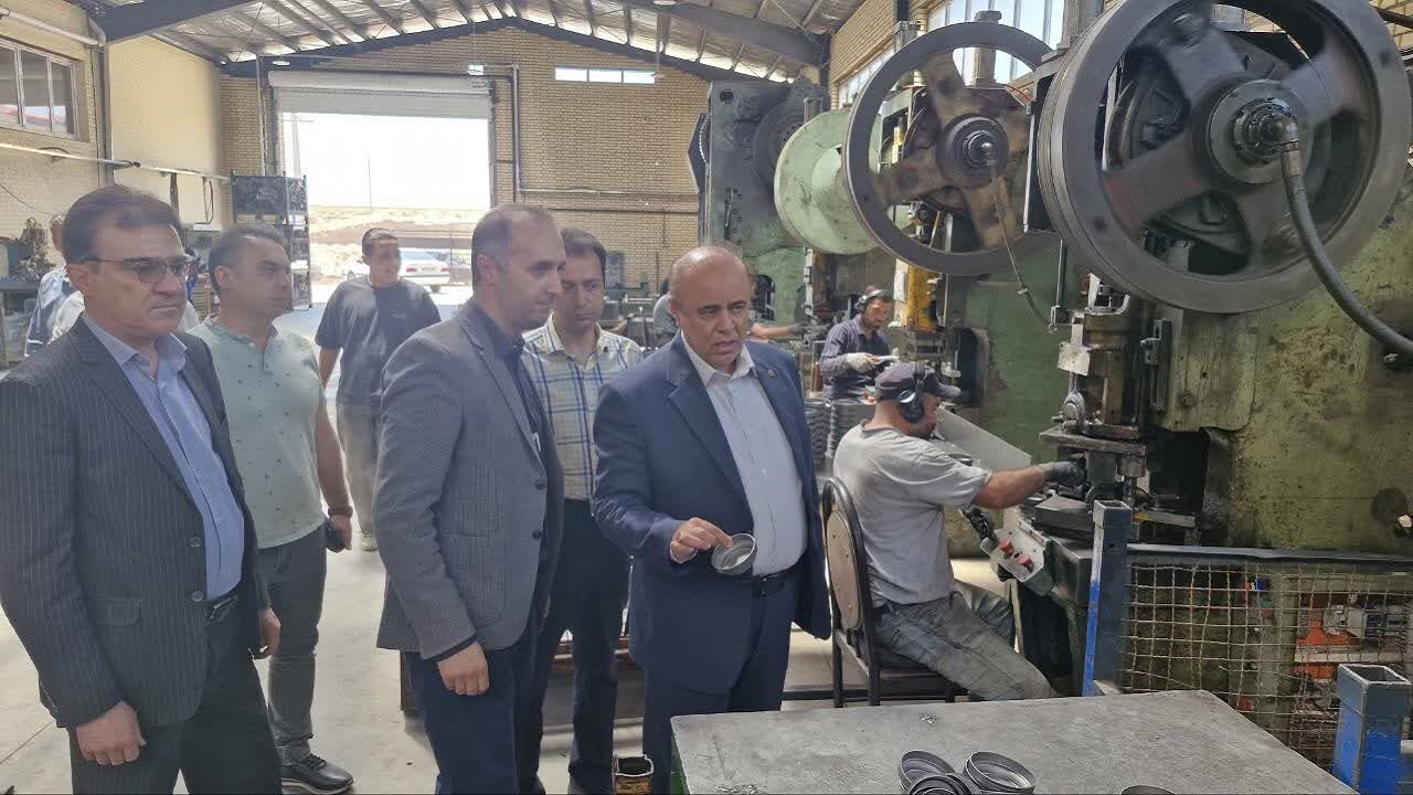 بهره برداری از شبکه گازرسانی شهرک صنعتی کوهین قزوین