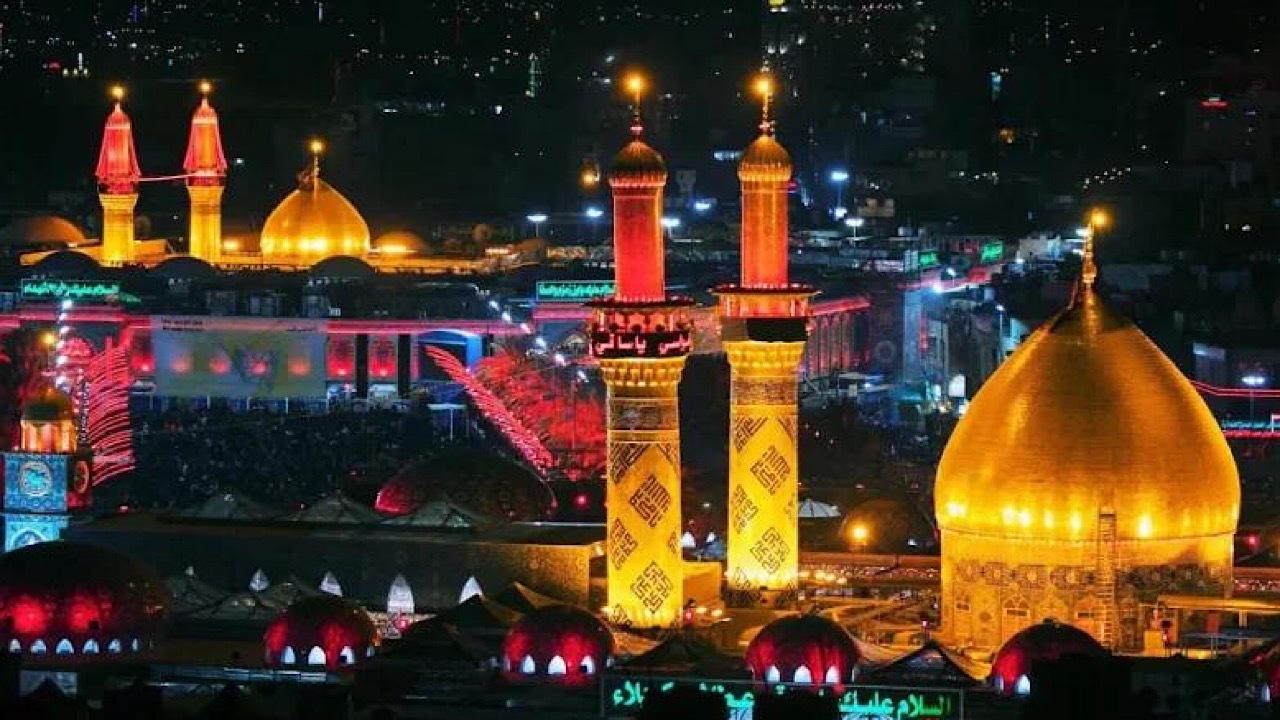 ارتباط زنده از کربلای معلی در شبکه افق