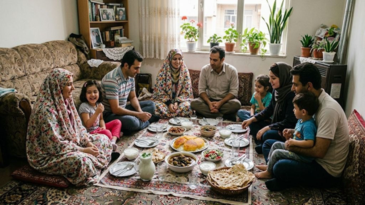 بفرمایید شام، ولی لطفاً پَهن نشوید!