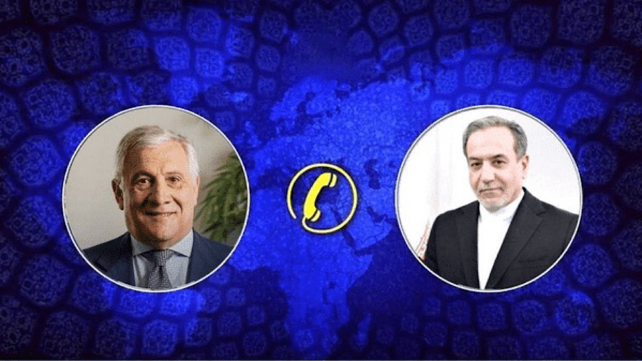 گفت‌وگوی تلفنی وزرای امور خارجه ایران و ایتالیا