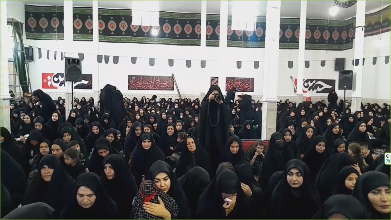 برگزاری همایش شیرخوارگان حسینی در روستای خان آباد + فیلم