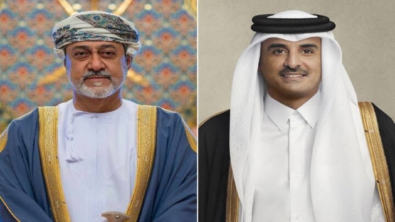 رایزنی تلفنی امیر قطر و سلطان عمان درباره تحولات منطقه