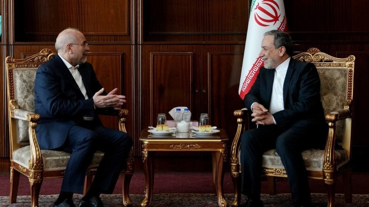 عراقچی انتخاب مجدد قالیباف به ریاست مجلس را تبریک گفت